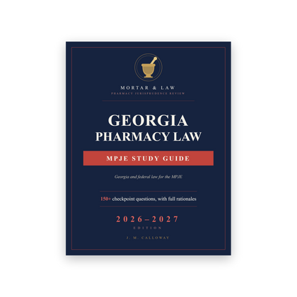 Georgia MPJE study guide