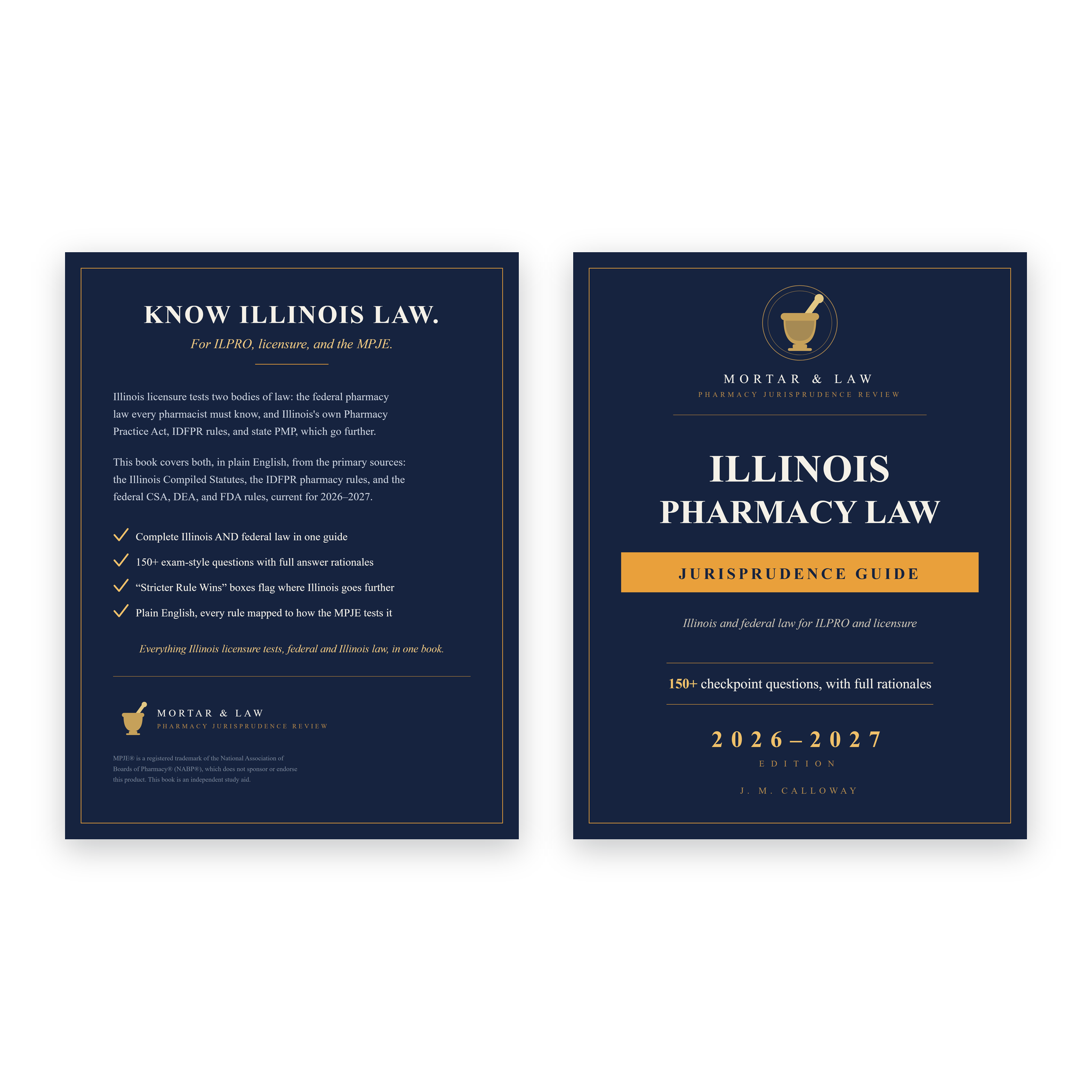 Illinois Pharmacy Law: A Jurisprudence and ILPRO Study Guide 2026-2027